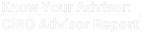 Know Your Advisor White